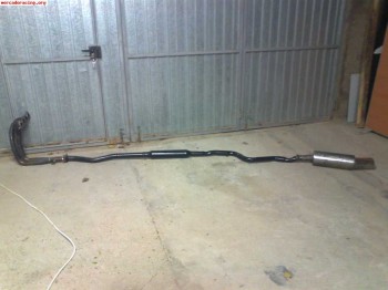 Linea de escape completa citroen saxo peugeot 106