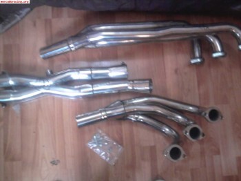 Colectores inox bmw e30 6cil 320 325 