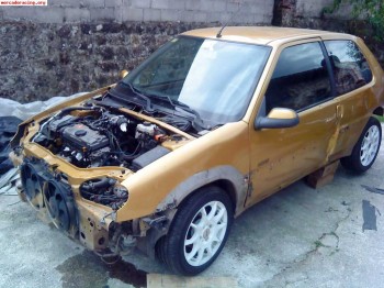 Se vende motor y caja cambios de saxo vts