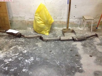 Linea de escape para saxo con silencioso rc racing