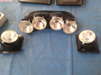 Parrilla de faros y cuenteros