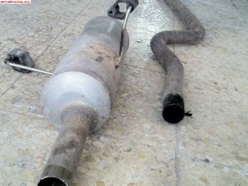 Vendo linea de escape de 106 rallye 1.6, saxo. omp grp n ino