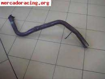 Escape inox artesanal clio rs 203cv y 197cv