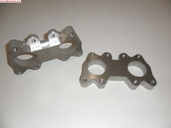 Colectores aluminio webber