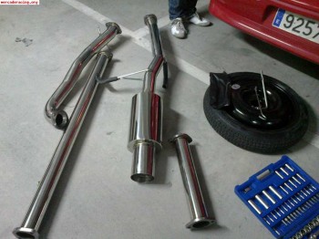 Linea de escape para evo 7 8 9 o nissan 200sx
