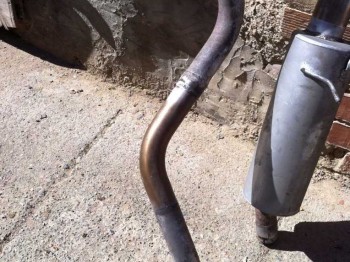 Linea de la copa para megane coupe y colectores 4-1 rc en in