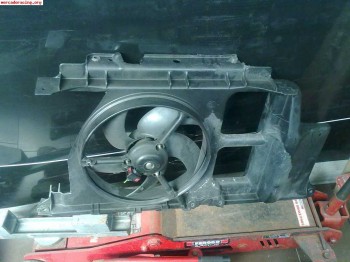 Radiador y frente con electro 206 xs