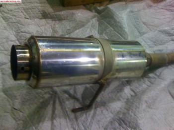 Silencioso trasero de honda civic