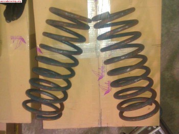 Muelles -3cm para seat 127 y tapa abarth