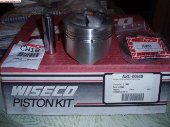 Por abandono de proyecto pistones wiseco a 76mm para psa 1.4