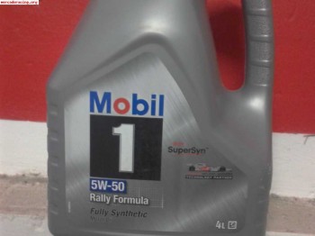 Aceite de motor sintético mobil 1