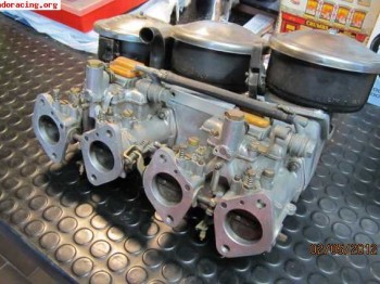 Equipo de carburación de alfa romeo gtv y spider 