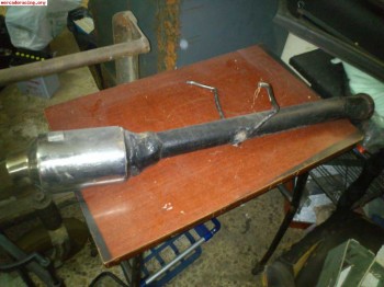 Tubo escape citroen saxo