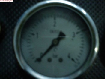 Regulador y reloj presion gasolina