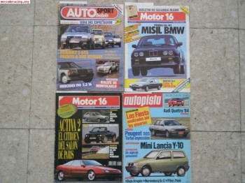 Revistas de época con pruebas