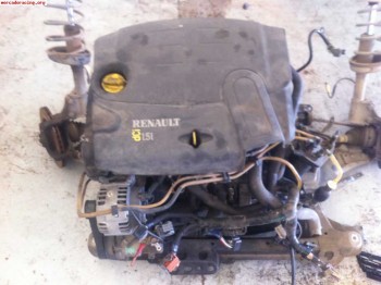 Motor completo renault  dci 1.5l cv 100 tipo: d/k9k a7