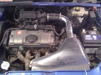 Motor y colectores rc racing de saxo vts 8v 100cv del 2001