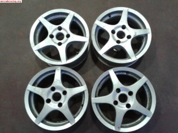 Llantas aluminio de 5 brazoen 14  para peugeot-citroen