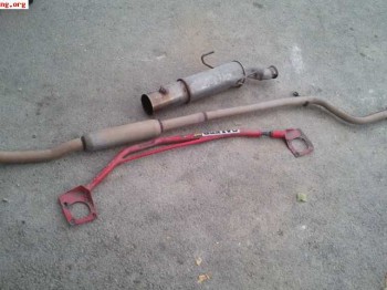 Silencioso y linea de escape saxo/106