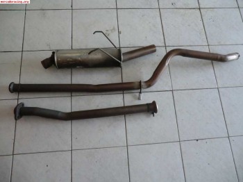 Linea de escape de inox 50mm