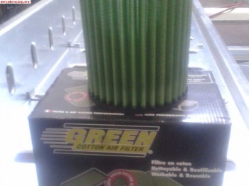 Filtro aire green alto caudal gr.n nuevo a estrenar para....