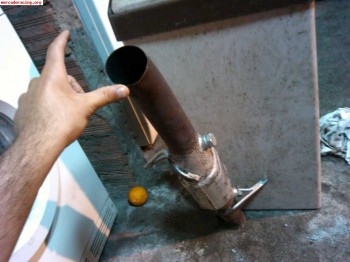 Silencioso trasero 206 desafio frances