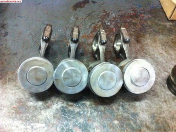 Vendo pistones y bielas de 205 rallye