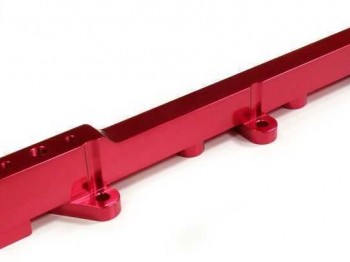 Venta rampa de inyeccion honda b-series aluminio rojo anodiz