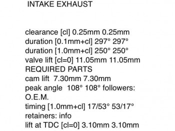 Se vende arbol de levas para 205 rallye