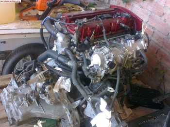 2 motores y  1 caja de cambios evo 8 pocos km!!