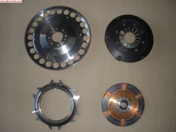 Vendo kit de embrague ap racing con volante motor para peuge
