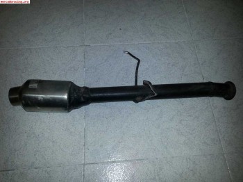 Tubo escape silencioso final artesanal citroen saxo