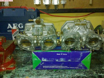 Vendo carburadores weber de 40