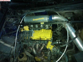 Vendo carburacion con admision de moto