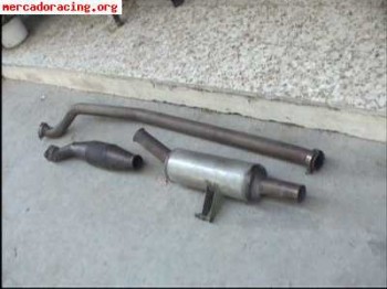 Linia de escape renault sport para clio sport