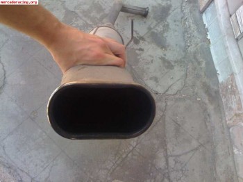 Tubo de escape homologado 