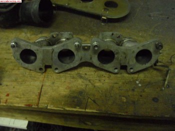 Colectores de carbus de 205 rally