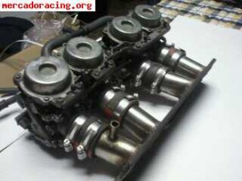 Vendo doble carburador de moto de cbr 1000 con colectores