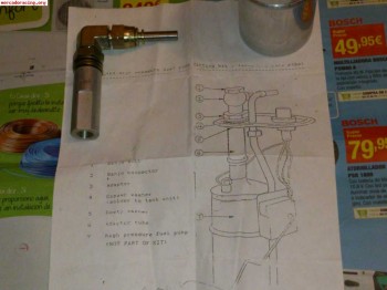 Bomba de gasolina gr.a para escort cosworth