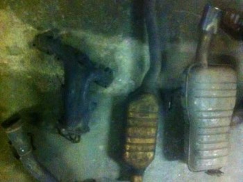 Colectores y escape de saxo vts.