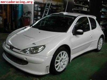 Vendo despiece 206 nacional de rallye
