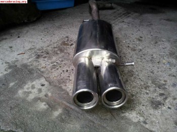 Don silencioso trasero doble salida.( cola escape)