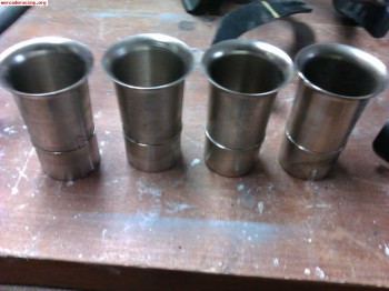 Trompetas para carburadores webber de aluminio
