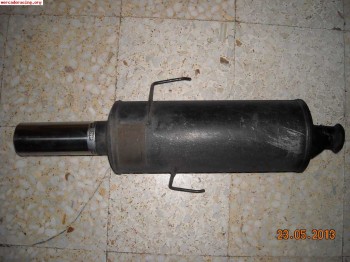 Vendo silencioso trasero omp homologado para saxo vts 16v