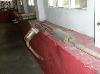 Vendo escapes, colectores, catalizadores saxo vts 8 y 16v