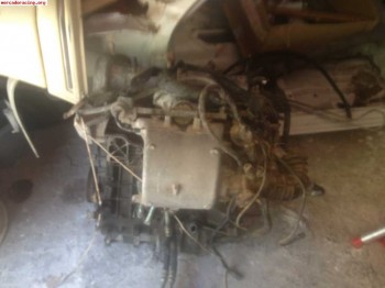 Motor y caja de 205 gti