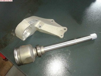 Punta palier largo caja be4 y soporte pts