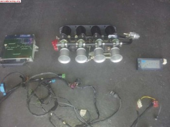 Vendo kit completo de papillon, elctronica, instalacion, pan