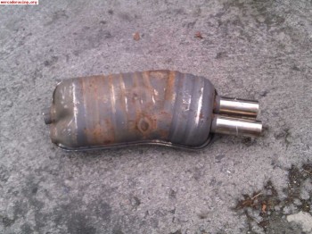 Silencioso trasero m3 e36