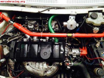 Culata completa con colectores carbus 205 rally